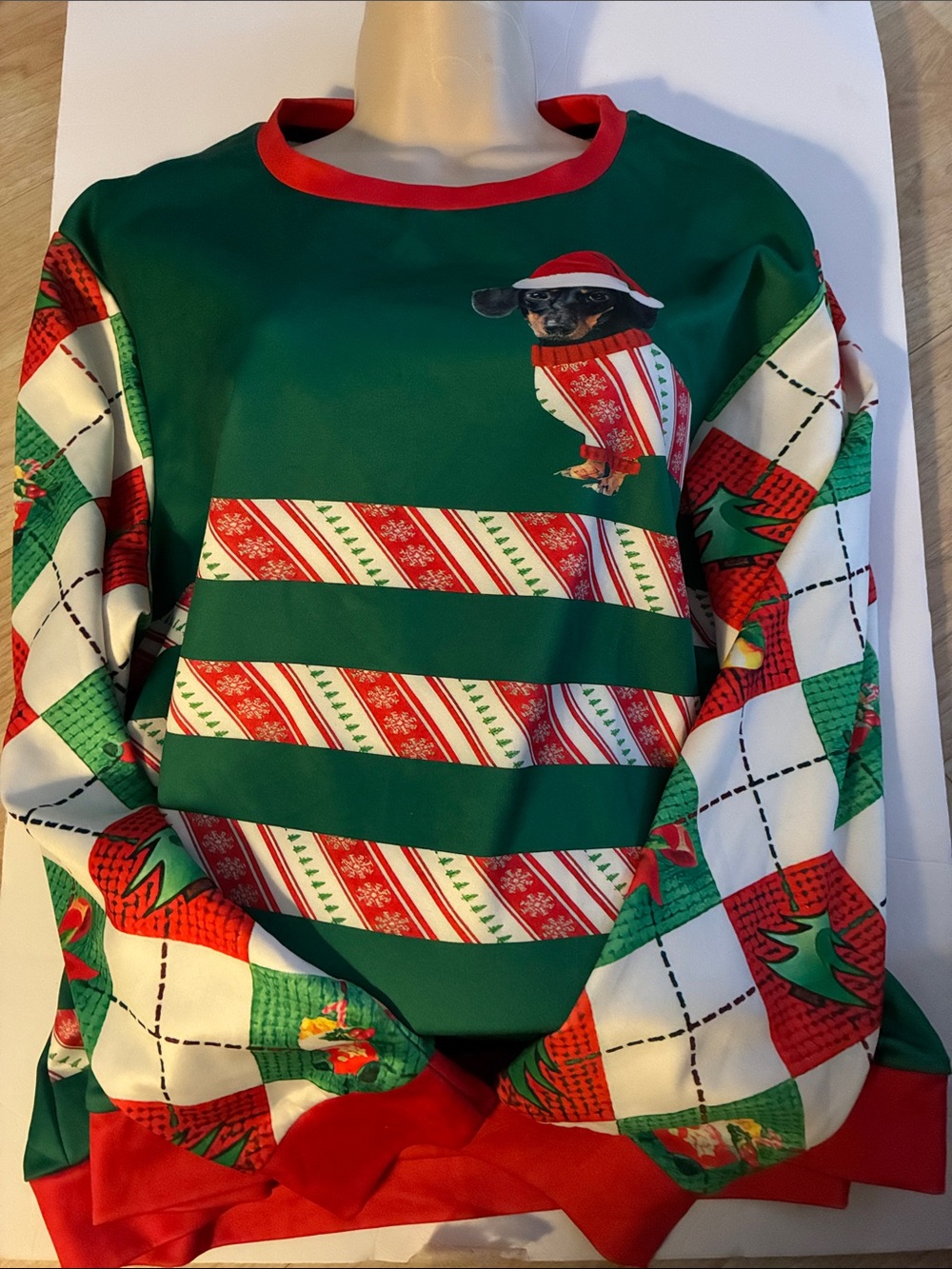 Unisex ugly Dachshund Christmas shirt